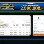 TOGEL SYDNEY POOLS  – BUKTI JACKPOT BBFSTOTO