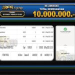 TOGEL SYDNEY POOLS  – BUKTI JACKPOT BBFSTOTO