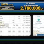 TOGEL PASARAN TAIWAN  – BUKTI JACKPOT BBFSTOTO