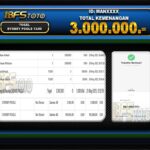 TOGEL SYDNEY POOLS  – BUKTI JACKPOT BBFSTOTO