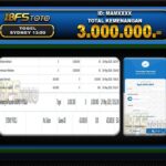 TOGEL SYDNEY POOLS  – BUKTI JACKPOT BBFSTOTO