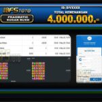 SUGAR RUSH  – BUKTI JACKPOT SLOT BBFSTOTO