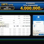 TOGEL PASARAN SINGAPORE  – BUKTI JACKPOT BBFSTOTO