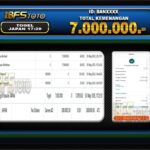 TOGEL JAPAN  – BUKTI JACKPOT BBFSTOTO