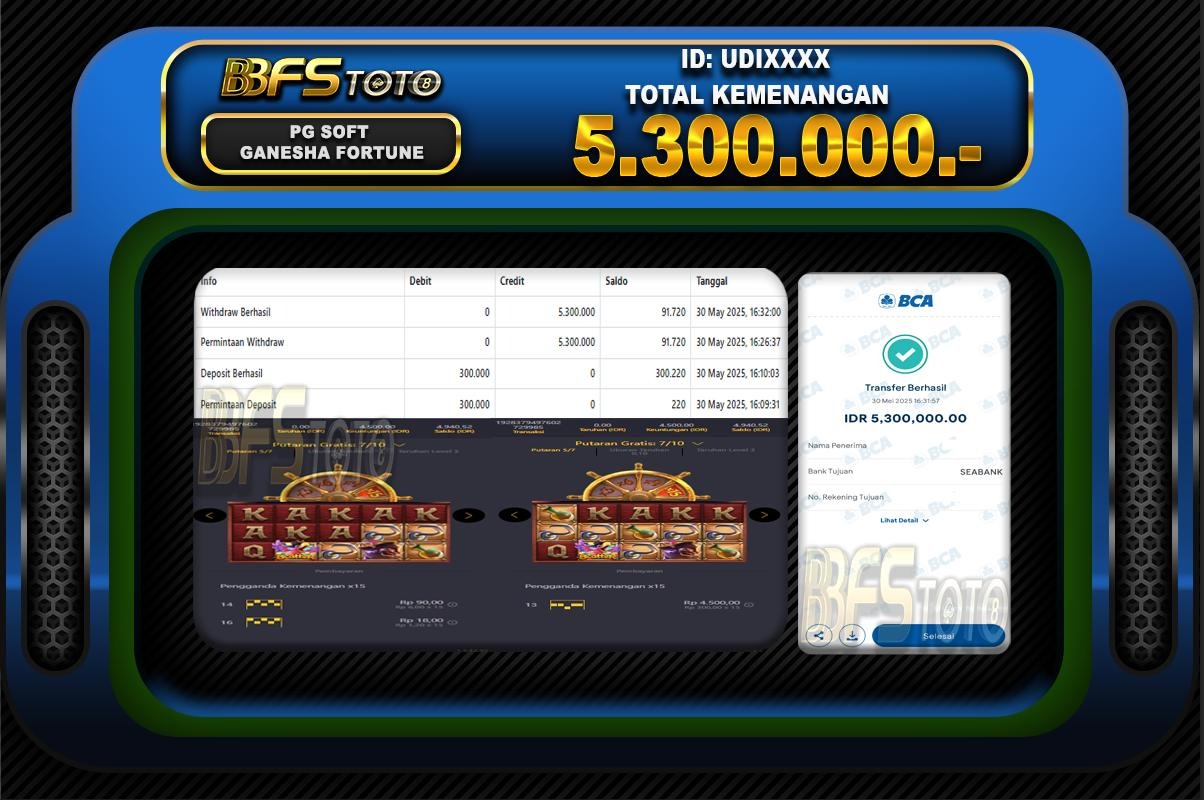 CAPTAIN’S BOUNTY – BUKTI JACKPOT SLOT BBFSTOTO