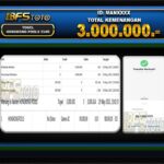 TOGEL HONGKONG POOLS – BUKTI JACKPOT BBFSTOTO