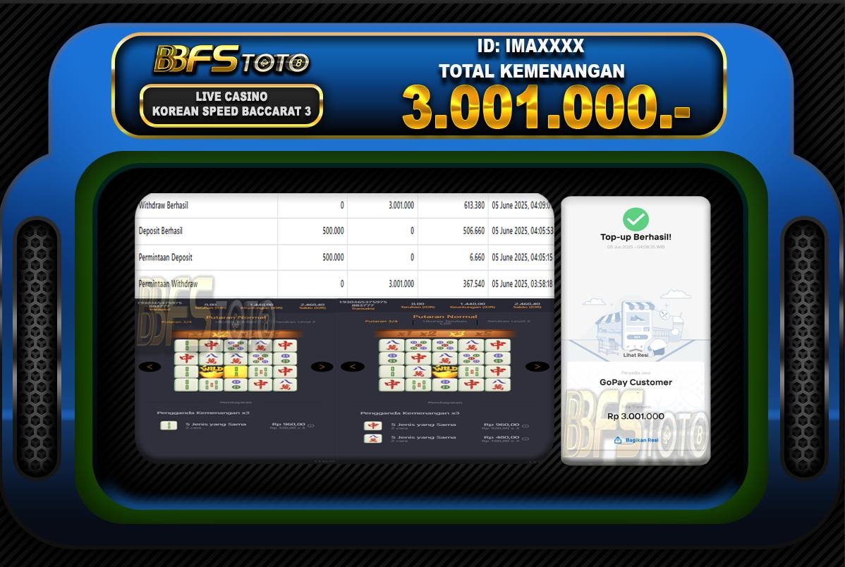 MAHJONG WAYS – BUKTI JACKPOT SLOT BBFSTOTO