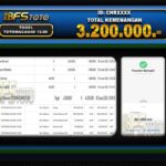 TOGEL TOTOMACAU4D 13.00 – BUKTI JACKPOT BBFSTOTO