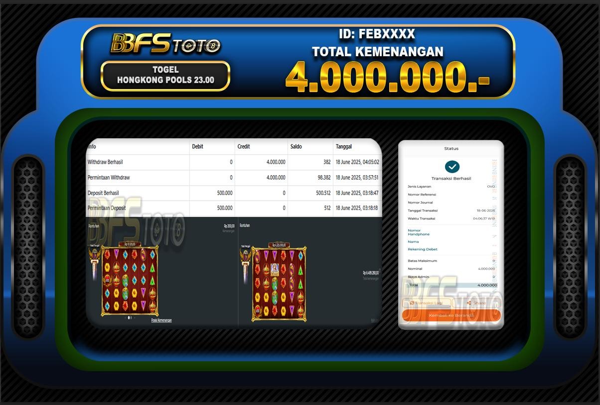 GATES OF OLYMPUS – BUKTI JACKPOT BBFSTOTO