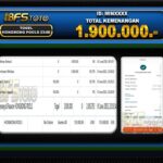 TOGEL HONGKONG POOLS – BUKTI JACKPOT BBFSTOTO