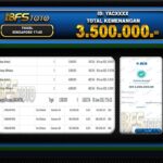 TOGEL PASARAN SINGAPORE  – BUKTI JACKPOT BBFSTOTO