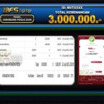 TOGEL HONGKONG POOLS – BUKTI JACKPOT BBFSTOTO