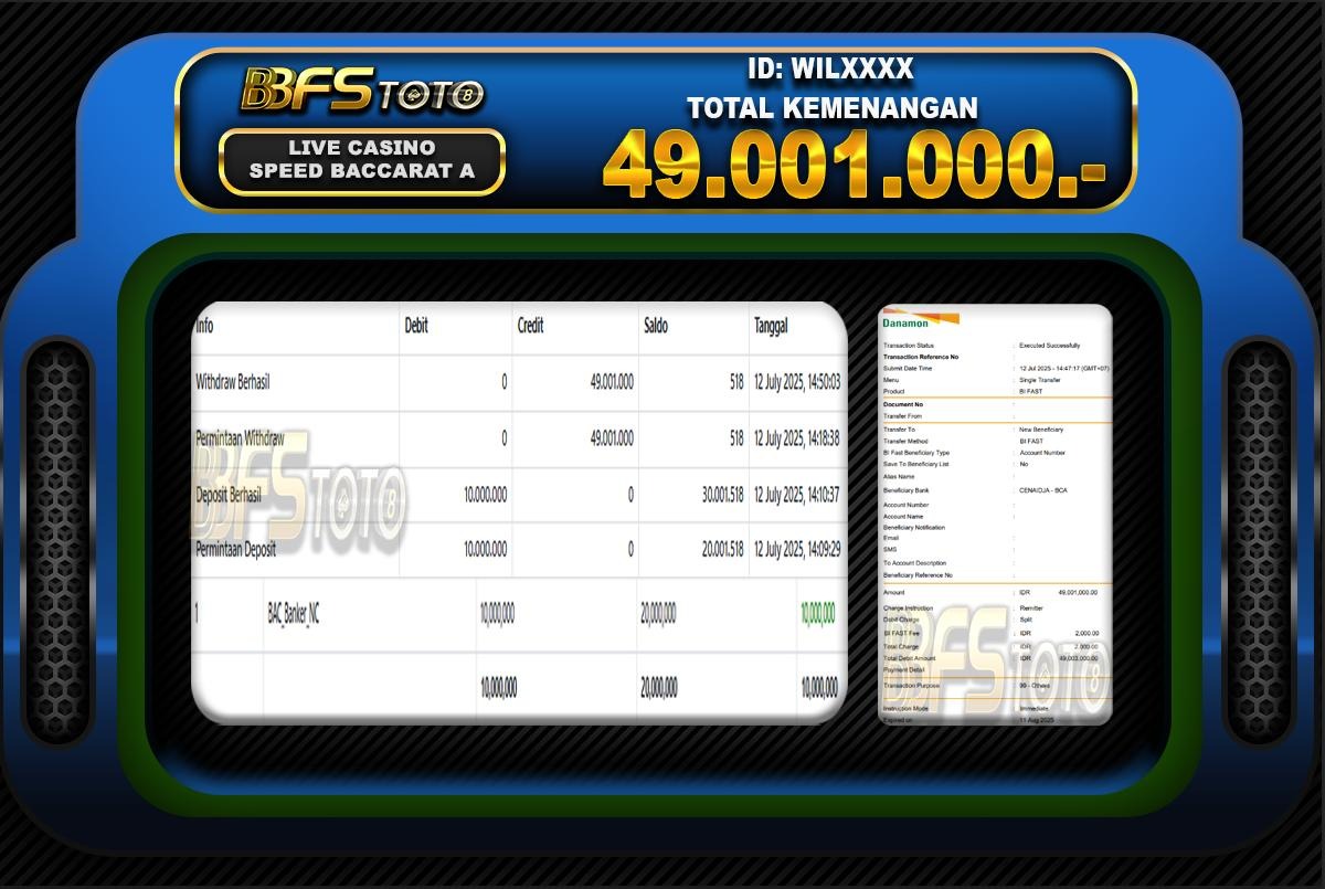 SPEED BACCARAT 1 – BUKTI JACKPOT SLOT BBFSTOTO