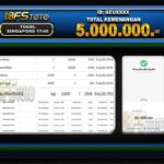 TOGEL PASARAN SINGAPORE  – BUKTI JACKPOT BBFSTOTO