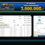 TOGEL SYDNEY POOLS – BUKTI JACKPOT BBFSTOTO