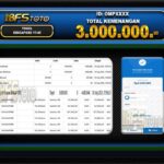 TOGEL PASARAN SINGAPORE  – BUKTI JACKPOT BBFSTOTO