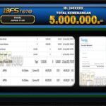 TOGEL PASARAN JAPAN  – BUKTI JACKPOT BBFSTOTO