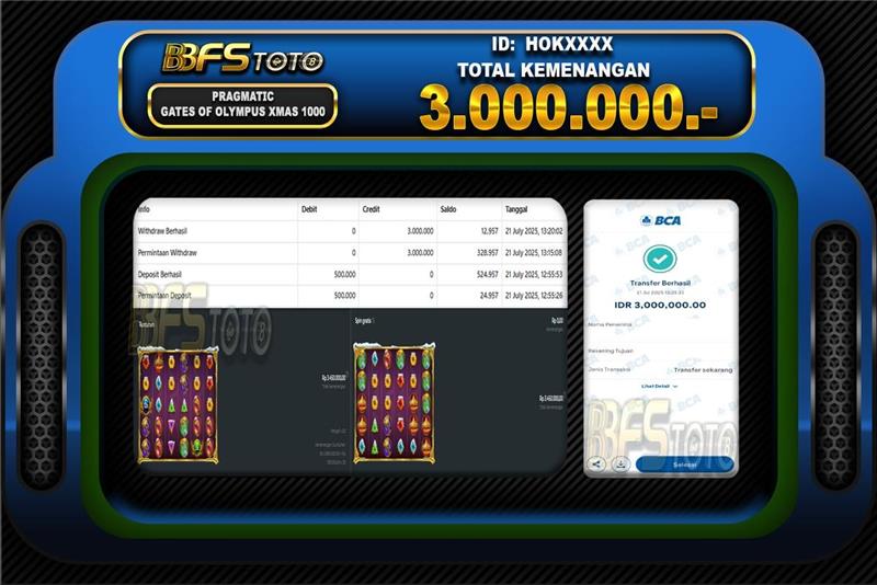 GATES OF OLYMPUS 1000 – BUKTI JACKPOT SLOT BBFSTOTO